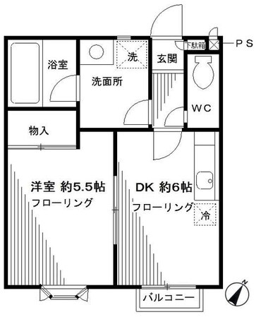 メゾンアリュールの物件間取画像